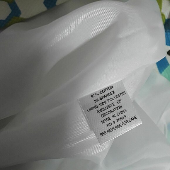 Kim Rogers Signature Retro Geometric Print Sleeveless Dress size 10P (1191) - Picture 5 of 7